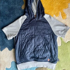 Unyforme Short Sleeve Hoodie (Blue) - (used)